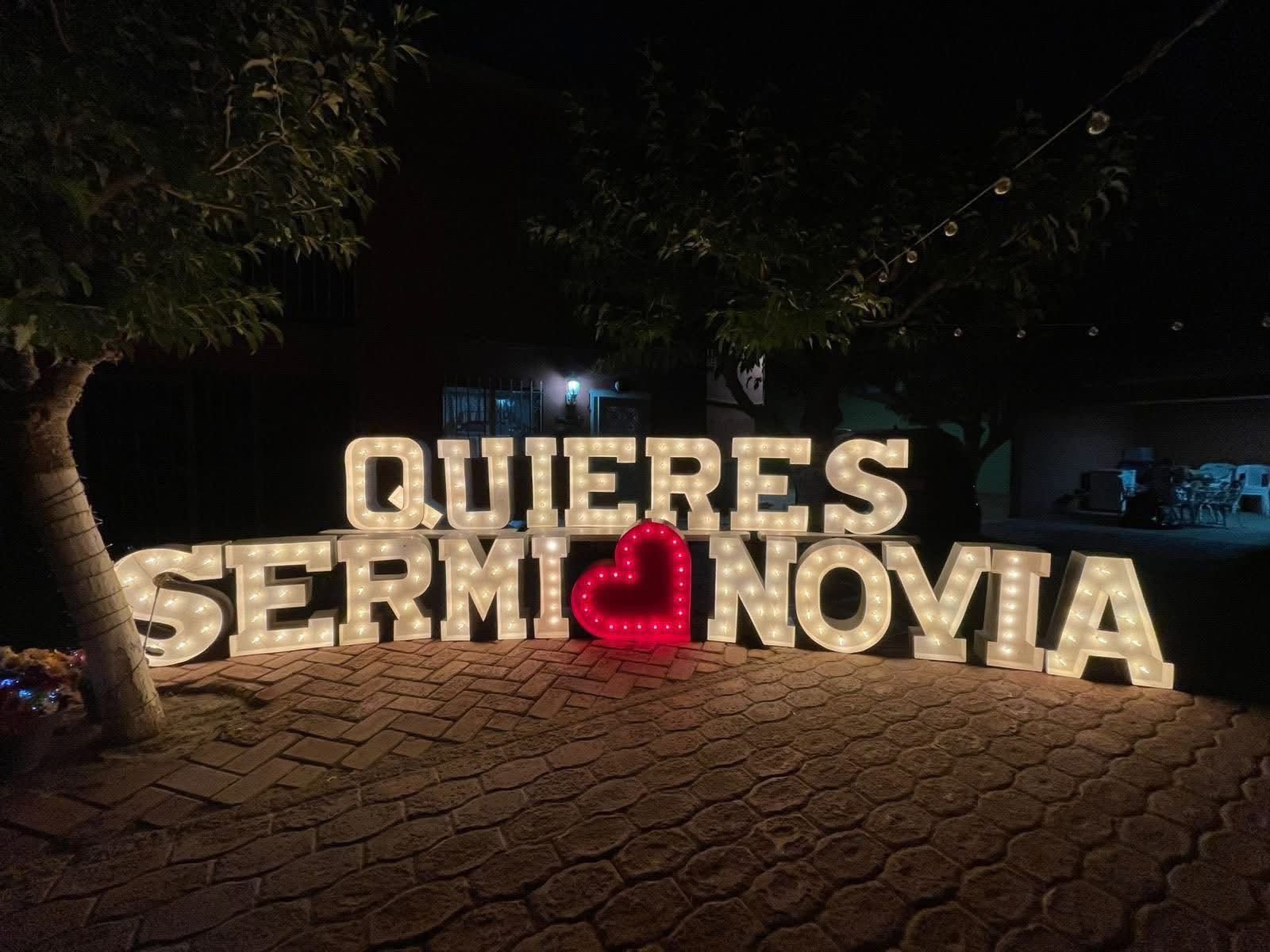 Deko-Eventos letras iluminadas